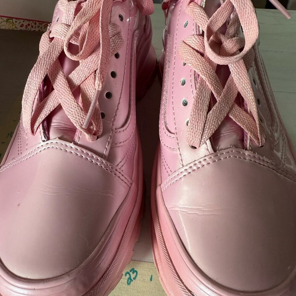 Vans Shiny Pink Collina Strada x Vans Collaboration sz 9 - Picture 13 of 16